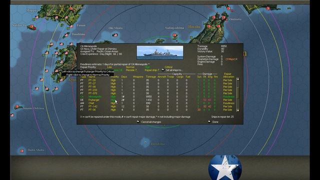 War in the Pacific: Admiral's Edition - Operation Downfall Jul 15, 1946