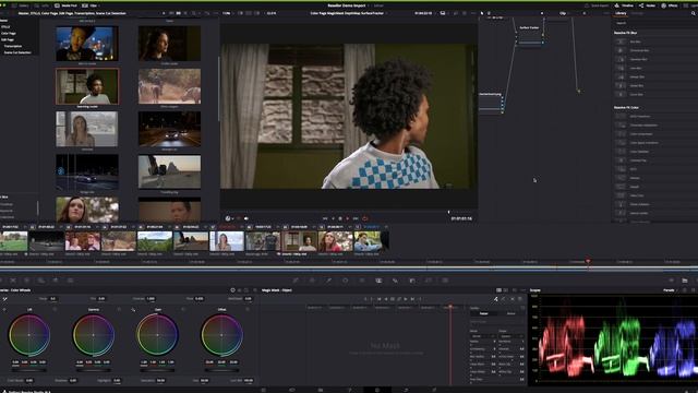 DaVinci Resolve 18 Surface Tracker