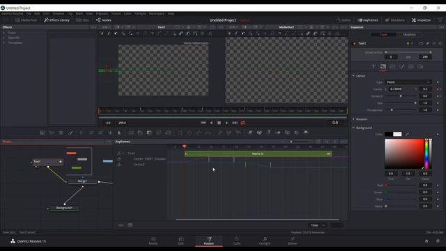 Resolve 15  Change length of Fusion Comp