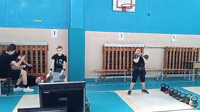 соревнования Гиревой спорт.