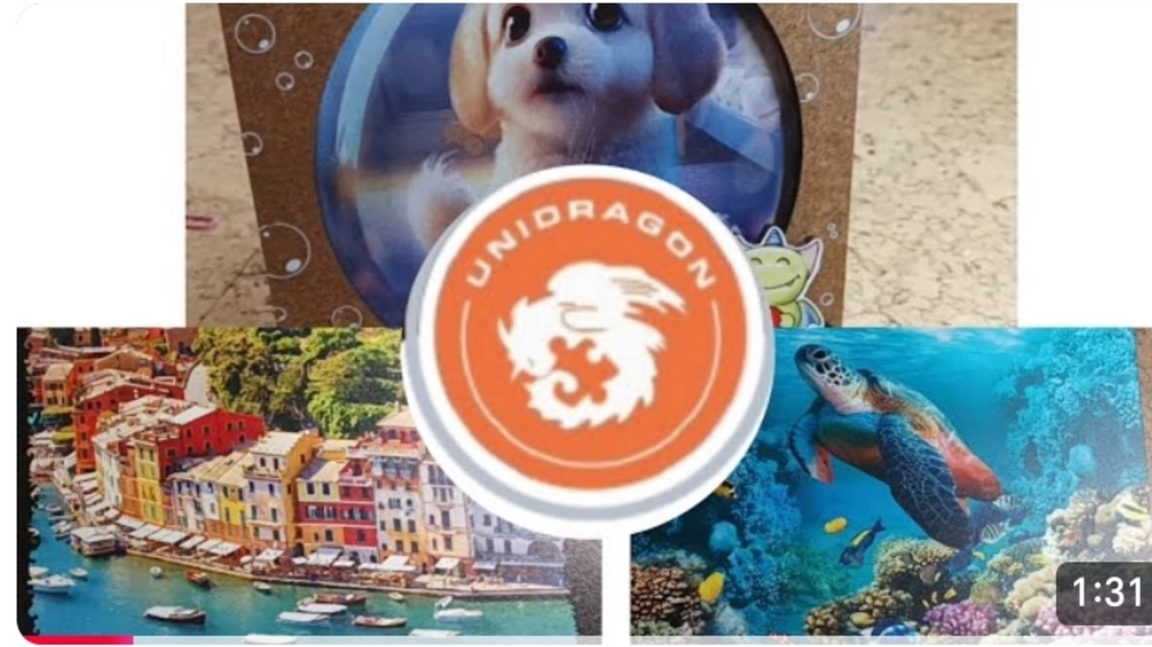Пазлы unidragon