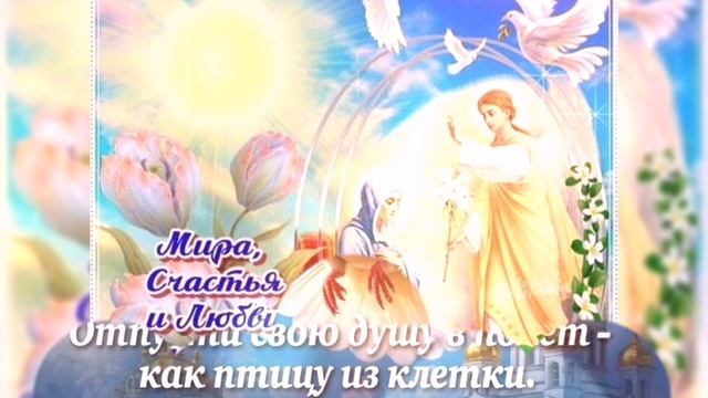 С Благовещением🌞🕊️🕊️🕊️