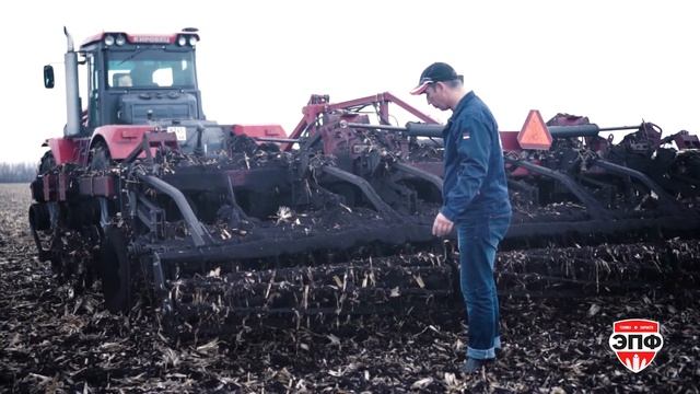 Salford RTS и "Кировец" К 744-Р: обработка остатков кукурузы и подсолнечника