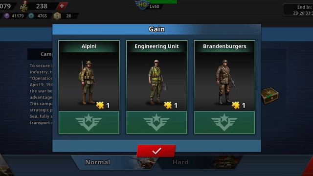 World Conqueror 4 прохождение Operation  Weserünbung