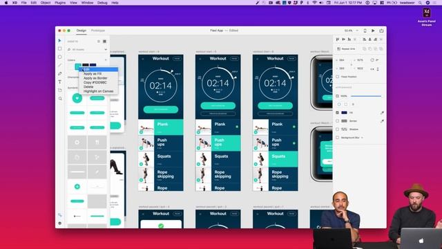 Designing Adobe XD - Episode 08 - Assets Panel | Adobe Creative Cloud