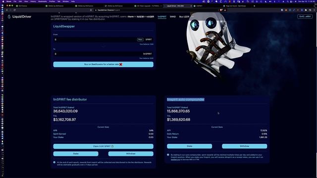 Liquid Driver Launches linSPIRIT Auto-Compounding Pool & Staking Derivative Token slinSPIRIT