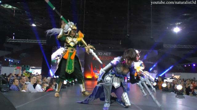 Cosplay fighting (AVA Expo 2016)