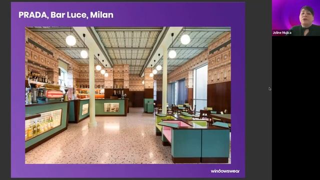 WindowsWear LIVE! Hospitality in Retail: Food & Fashion Part I