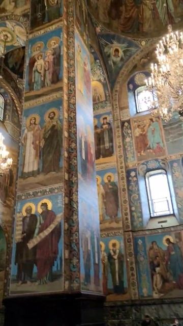 Church of the Savior on Blood🎆 #shorts #church #sanktpeterburg #russia #beautiful #travel #painting