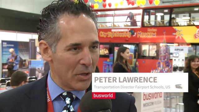 The premiere of Busworld Russia in Moscow 2016