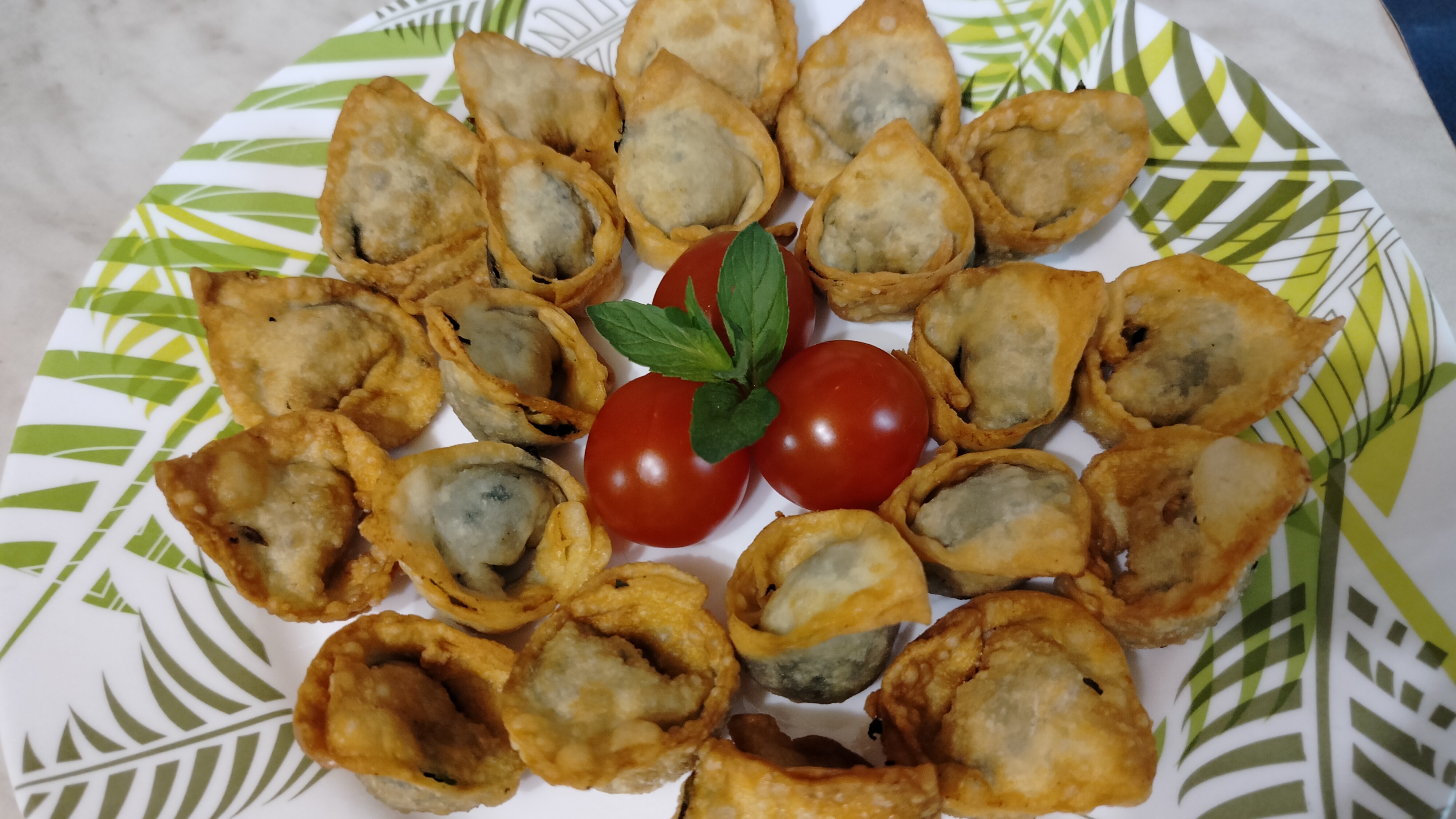 Ковурма чучвара со шпинатом и мятой.