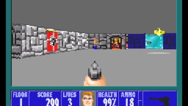 Wolfenstein 3D - Game Boy Advance (2002) [Let's Play / Gameplay / Review]