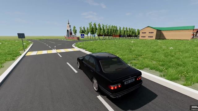 BeamNG.drive - погоня  от копов по русский