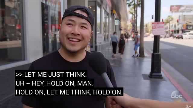 Can you name a book? Street interview