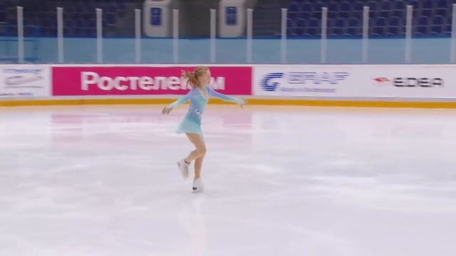 Kубок Роccии   Ростелекoм 2019 2020 гг , Юниopки, КMC Произвольная программа 3# Софья ВОРОНЦОВА  БА