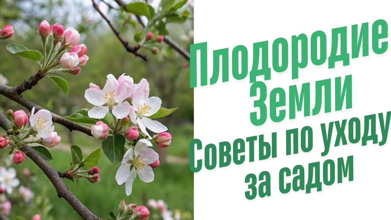 Совет по уходу за садом.