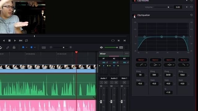 Interface son onglet Edit - Maximus University - Davinci Resolve 16
