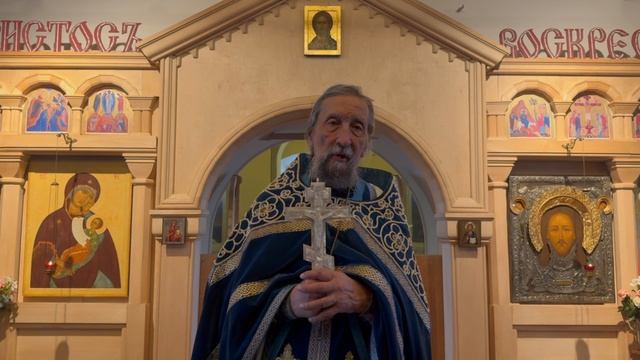 Проповедь прот. Александра Салтыкова в Праздник Благовещения Пресвятой Богородицы