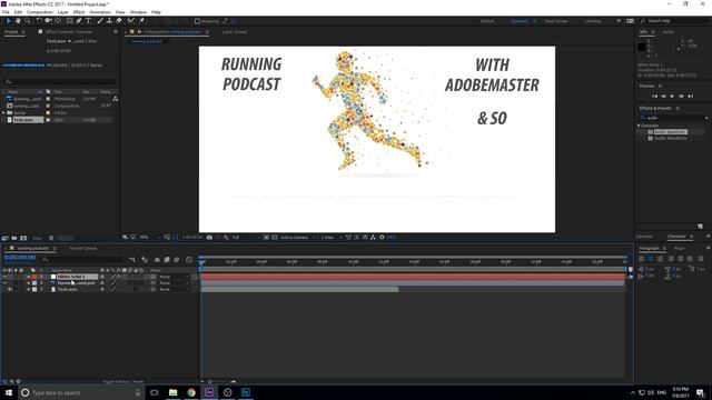 How to Create an Animated Podcast Video using the Adobe Suite (Premiere, After Effects, Photoshop)