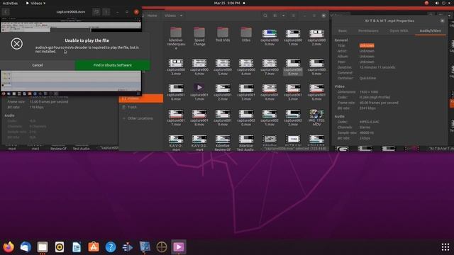 Kdenlive Codec Workaround