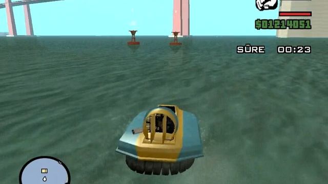 GTA San Andreas Görev Tekne Kursu #5 - Kara, Deniz ve Hava (Boat School #5 - Land, Sea and Air)