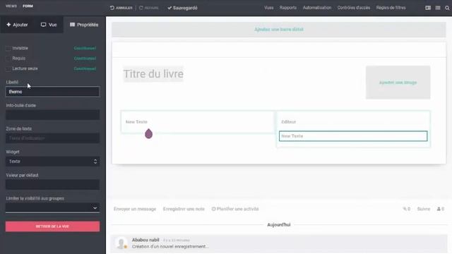 odoo 14 : ma première application de gestion avec odoo studio