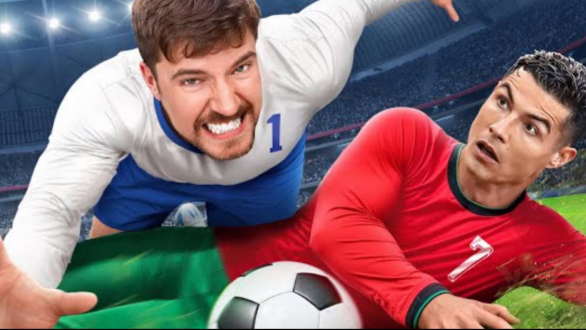 Обыграй Роналду,Выиграй $1 000 000 (Мистер Бист | Mr.Beast)