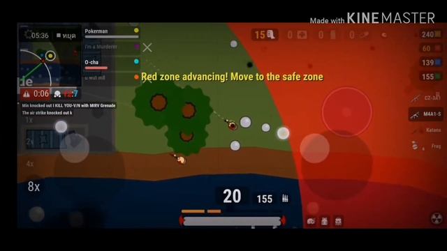 Play 50v50 mode in surviv.io