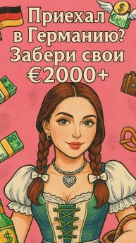 Ты можешь получить выплату от 2000 евро в Германии!