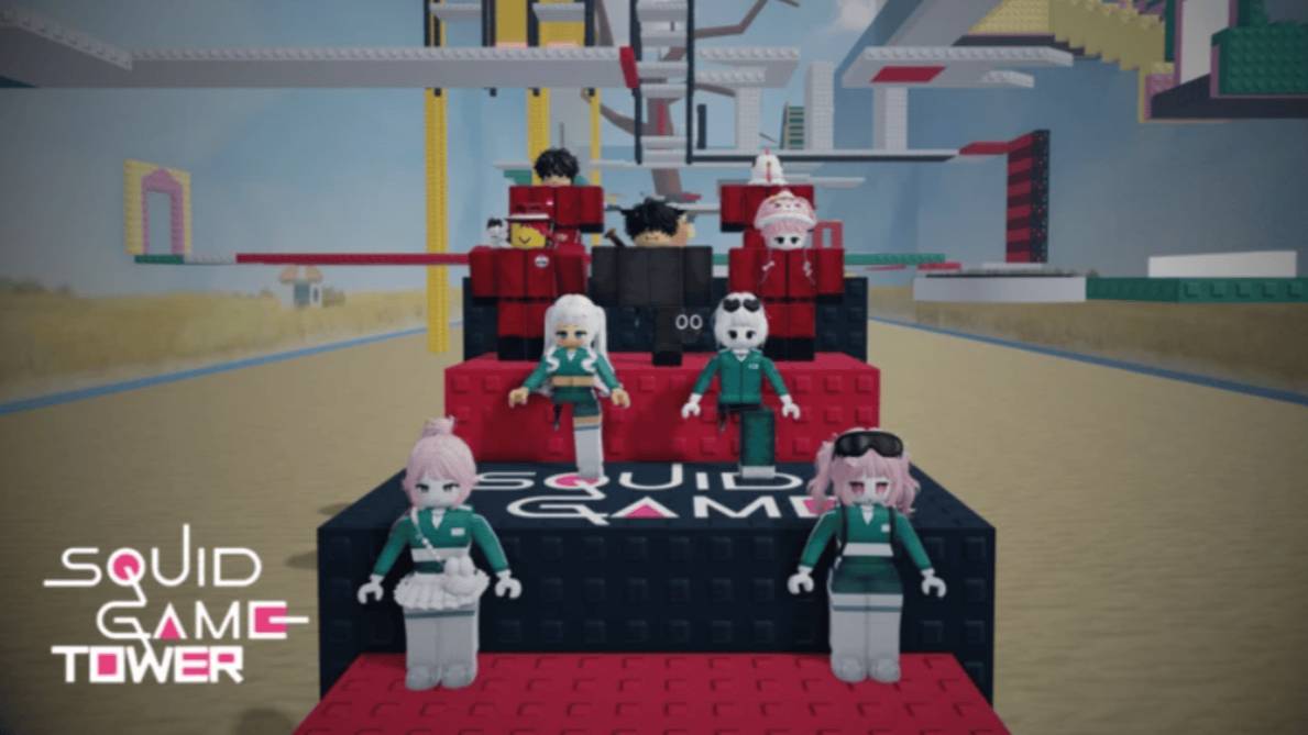 ROBLOX игра в кальмара паркур