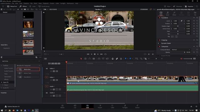 How To Add Motion Blur in Davinci Resolve (2023)