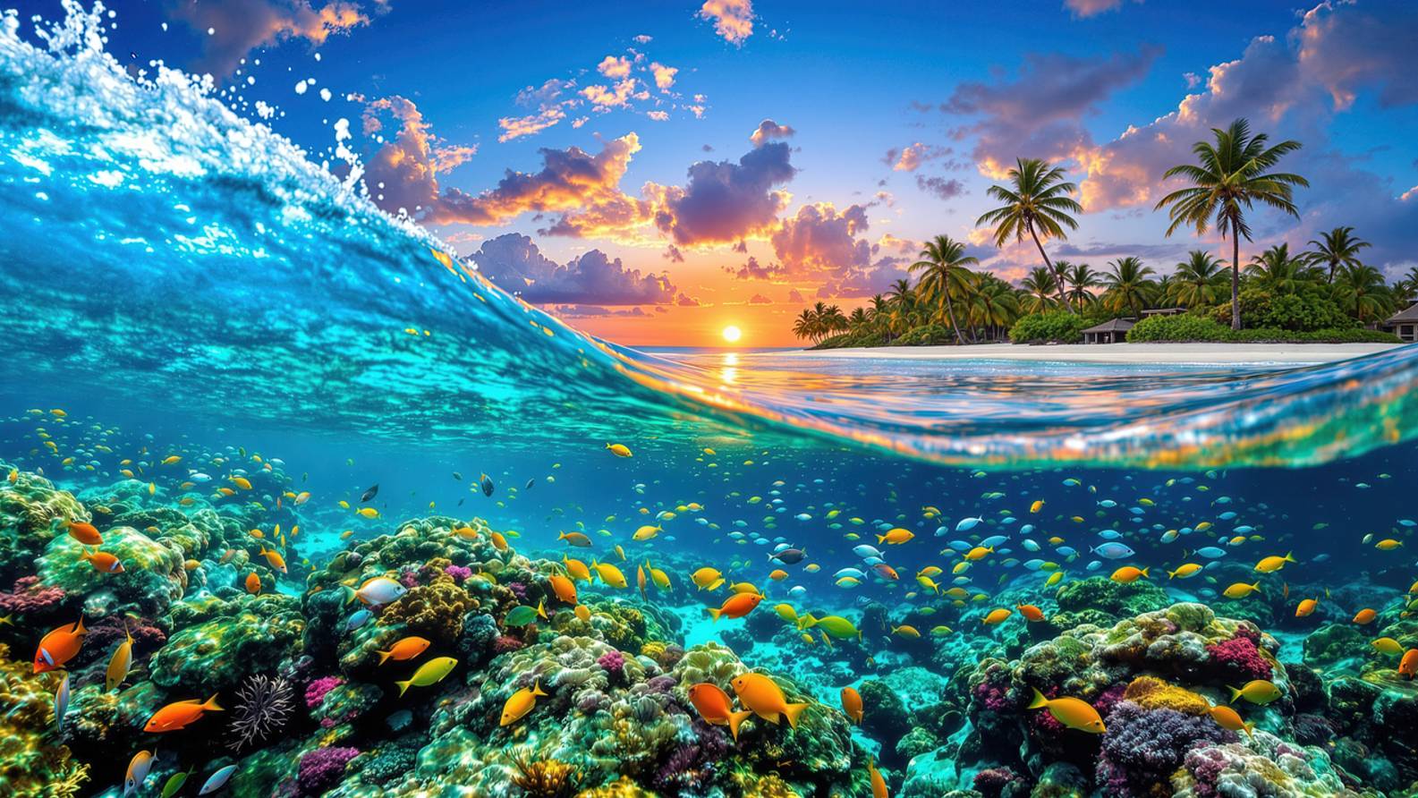 Гигантские Волны и Успокаивающая Музыка🌊