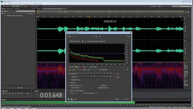 Hum or Background Noise Reduction - Adobe Premiere Pro and Audition CC