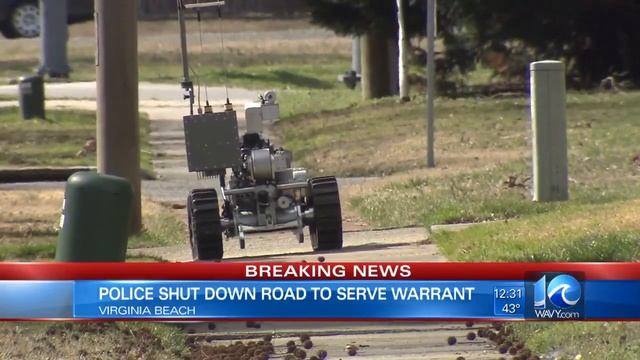 Warrant service to affect traffic near Red Mill Shopping Center