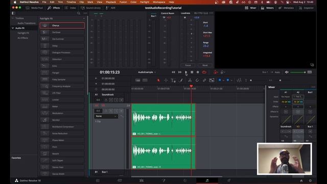 davinci Resolve Fairlight Microphone Setup And Recording Tutorial For Voice Over