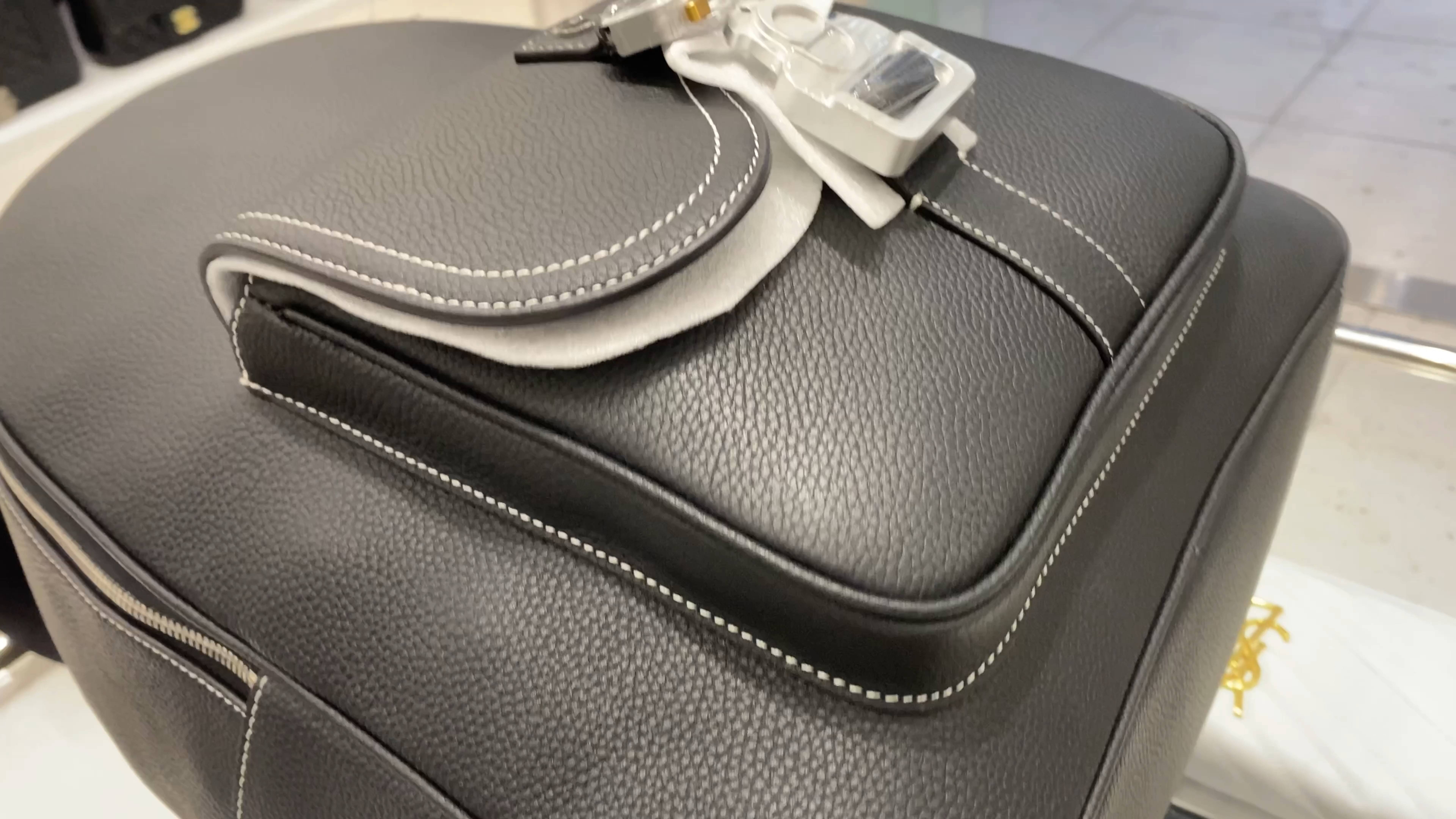 Dior backpack leather