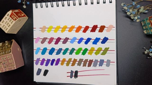 СТОИТ ЛИ БРАТЬ? Масляная пастель Малевичъ 48 цветов