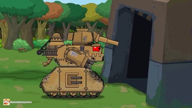 HomeAnimations - Мультики про танки  Я должен сделать польского фабричного монстра сильнее!