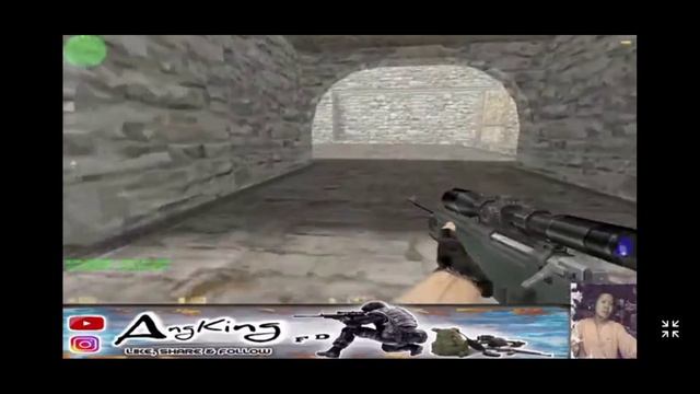 SNIPER DI COUNTER STRIKE MUSUH GAK BISA LARI - COUNTER STRIKE