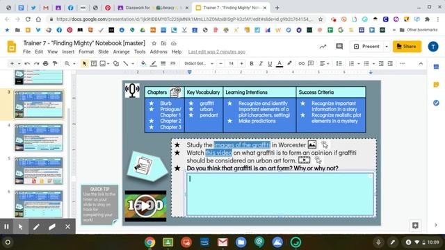 Using Speech to Text in Slides