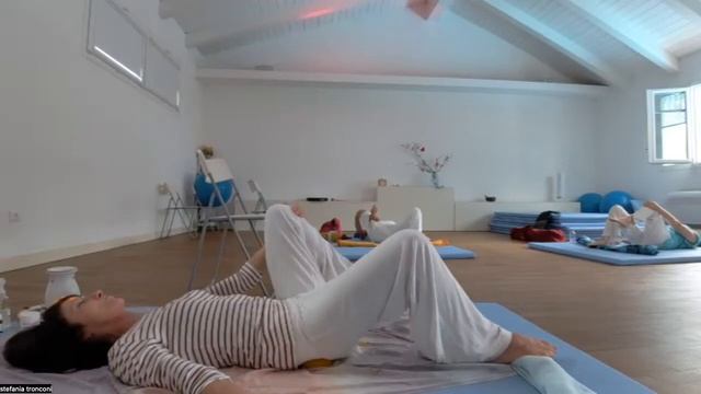 Занятие Bioginnastica с автором методологии