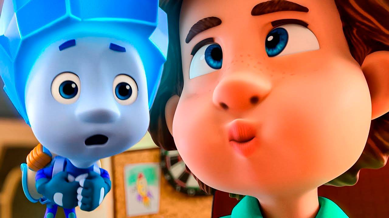 Детский уголокr Фиксики Сломанный Фонарик. Поможем Дим Димычу - Мультики для детей