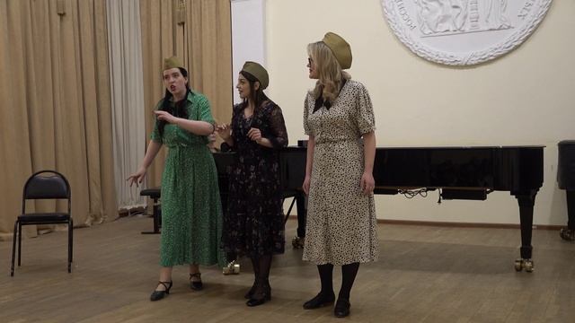 А. Пахмутова "Хорошие девчата" - исп. Дарья Филимонова, Анастасия Ковалева, Лиана Костанян