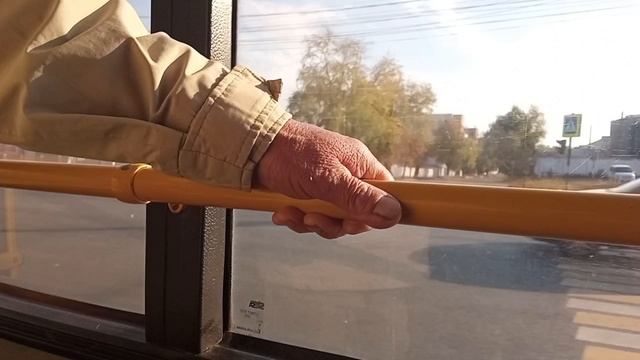 Поездка на автобусе город Ижевск. Маршрут №27. Пирожковая - Магазин Родина.