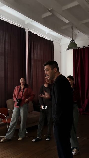 МК Объемный свет, за кадром.