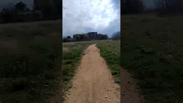 Прогулка на велосипеде в Евпатории вдоль озера Мойнаки