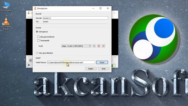 VLC Media Player ile Ekran Kaydı Nasıl Yapılır?