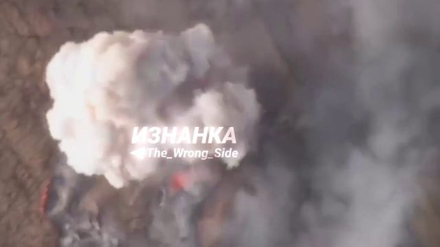 Иксоводы ударом"Ланцета"взорвали всушную 122-мм САУ 2С1 в районе Серебрянского лесничества на Красно