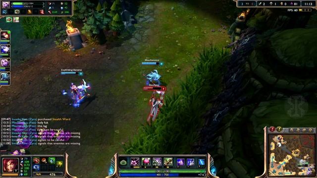 LoLPoV - Zyra vs AP Ezreal - Mid - 1080p 60 FPS - League of Legends