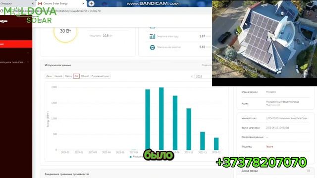 Сколько вырабатывает микроинверторы с солнечными панели на 10,8 kw, за 9 месяцев ??? 2023/2024